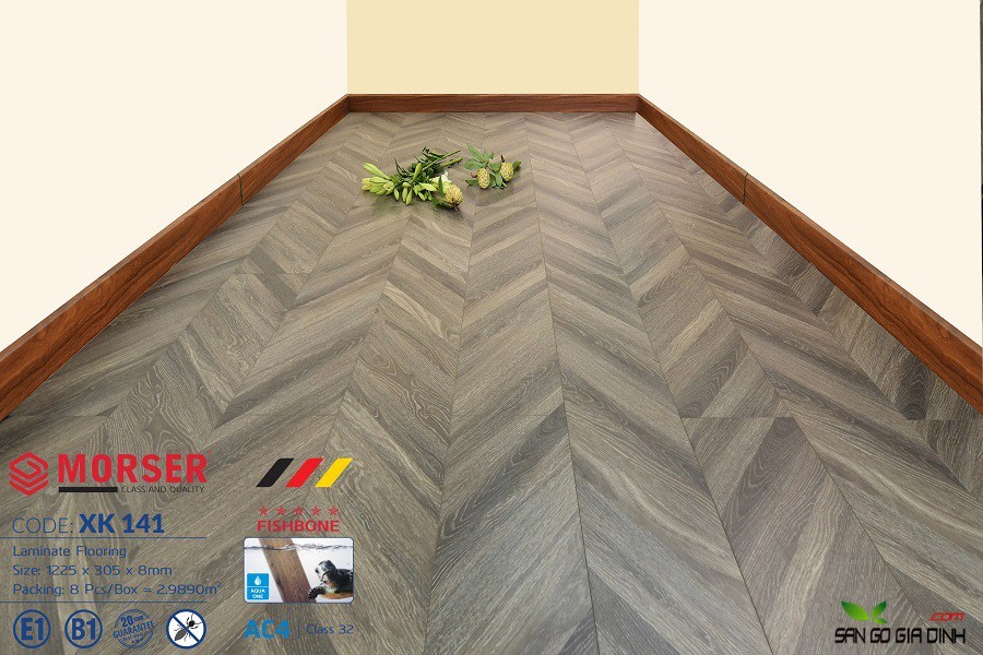 Sàn gỗ Morser Xương Cá XK141 3