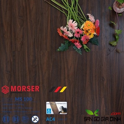 Sàn gỗ Morser cốt xanh 12mm Ms100
