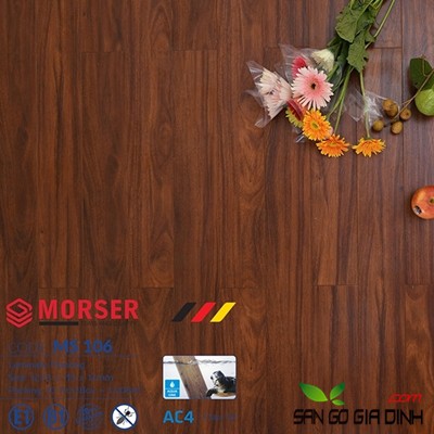 Sàn gỗ Morser cốt xanh 12mm Ms106