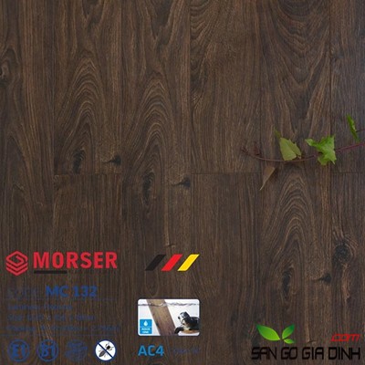 Sàn gỗ Morser cốt xanh 8mm MC132