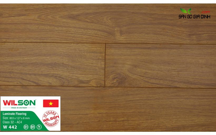 Sàn gỗ Wilson W442 - 8mm 1