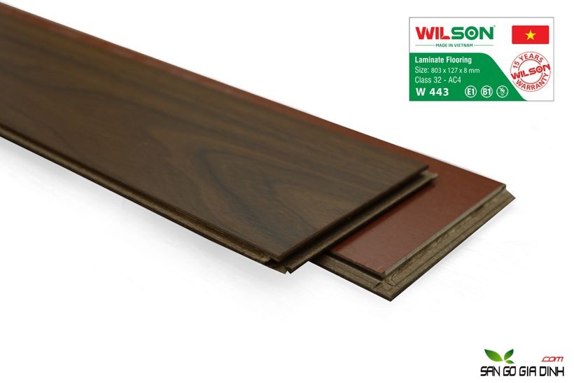 Sàn gỗ Wilson W443 - 8mm 3