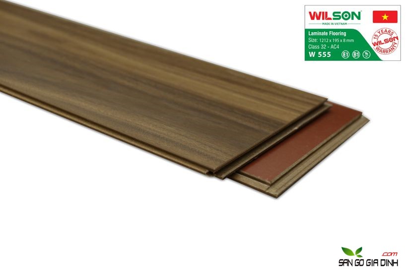 Sàn gỗ Wilson W555 - 8mm 3