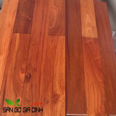 Sàn gỗ Căm Xe Lào 450x15mm