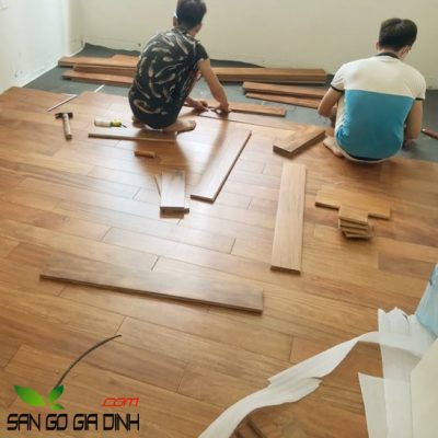 Sàn gỗ Lim Lào 3-1