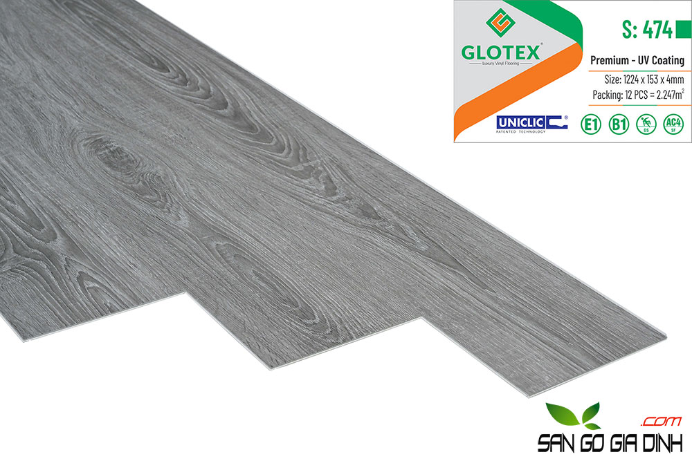 Sàn nhựa giả gỗ Glotex474-2