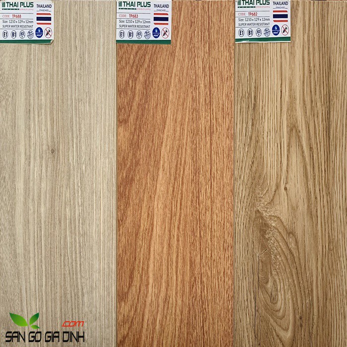 Sàn gỗ ThaiPlus 12mm TP688 - TP683 - TP682 - ảnh 1