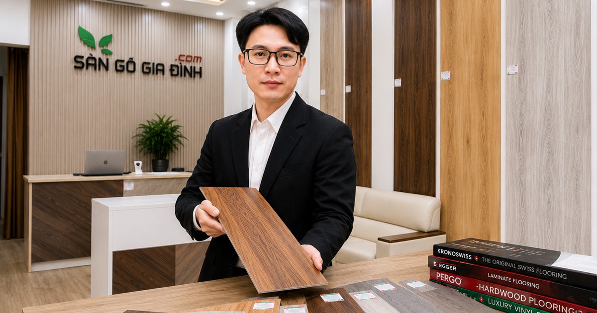 Hình Anh Mau Ma San Pham Trong Showroom San Go Gia Dinh