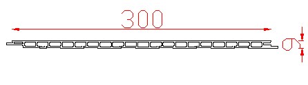 Mặt cắt sản phẩm EW300T9 Ecovina