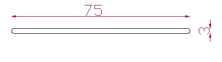 Mặt cắt sản phẩm EW75T3 Ecovina