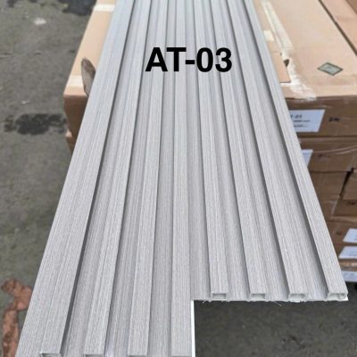 Lam sóng PVC 4 sóng cao mã AT-03, quy cách 17 × 155 × 2900mm