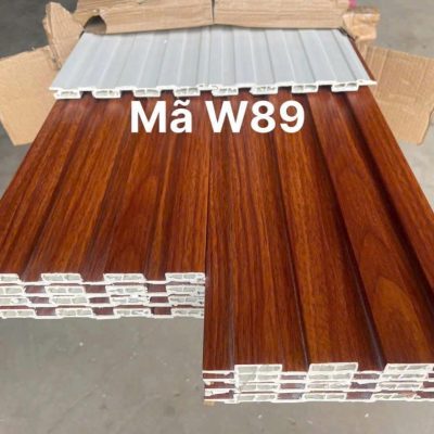 Lam sóng PVC 4 sóng thấp mã W89, quy cách 9 × 150 × 2900mm