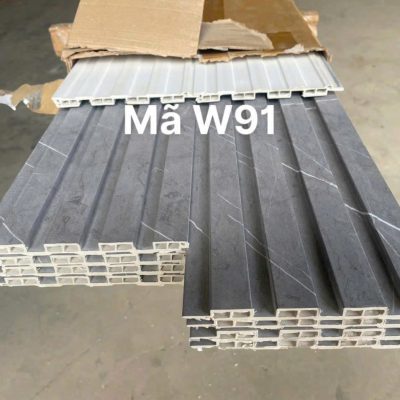 Lam sóng PVC 4 sóng thấp mã W91, quy cách 9 × 150 × 2900mm