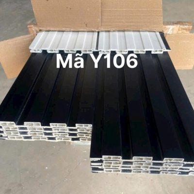 Lam sóng PVC 4 sóng thấp mã Y106, quy cách 9 × 150 × 2900mm