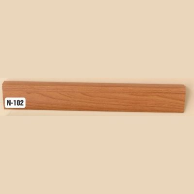 Nẹp nhựa vân gỗ mã N-102 – ảnh thật