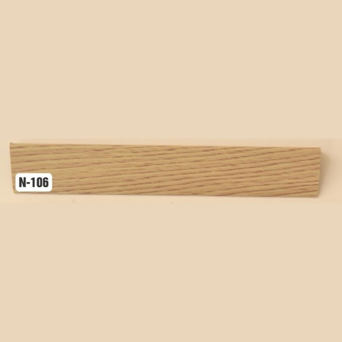Nẹp nhựa vân gỗ mã N-106 – ảnh thật