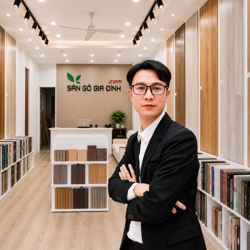 Nguyễn Văn Thắng, chủ doanh nghiệp Sàn Gỗ Gia Đình