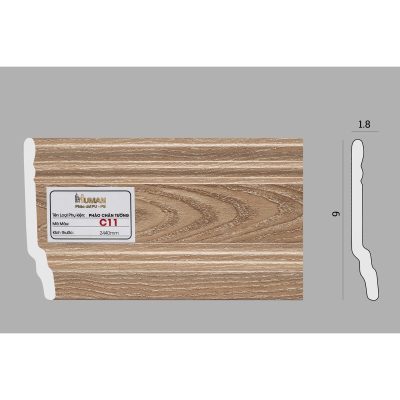 Phào chân tường PS cao 9cm mã C11 – ảnh thật