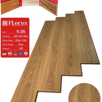 Sàn Gỗ Flortex 12mm FL225 – ảnh thật