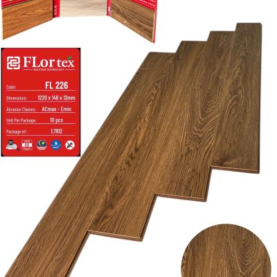 Sàn Gỗ Flortex 12mm FL226 – ảnh thật