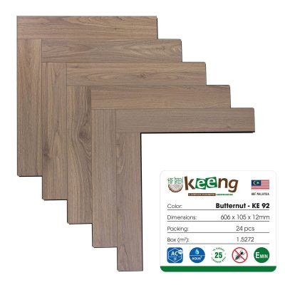 Sàn Gỗ Goxa Xương cá cốt xanh (Keeng) 12mm KEXC92 – ảnh thật