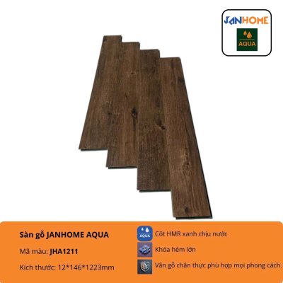 Sàn Gỗ Janhome Aqua JHA1211 – ảnh thật