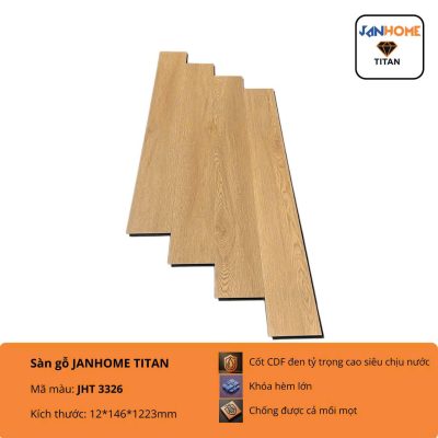Sàn Gỗ Janhome Titan JHT3326 – ảnh thật