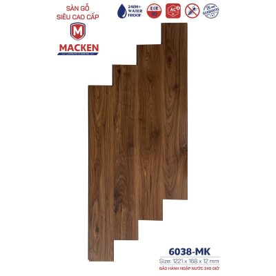 Sàn gỗ Macken 6038-MK 12mm – ảnh thật