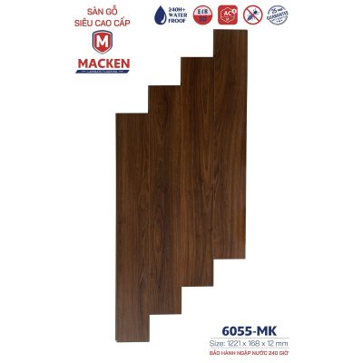 Sàn gỗ Macken 6055-MK 12mm – ảnh thật