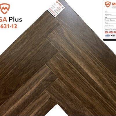 Sàn Gỗ Mega Plus Xương cá 12mm MP631 – ảnh thật