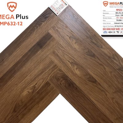 Sàn Gỗ Mega Plus Xương cá 12mm MP632 – ảnh thật