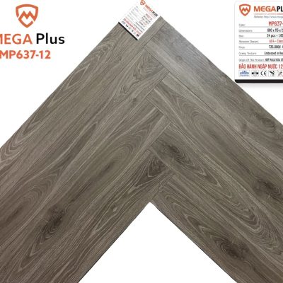 Sàn Gỗ Mega Plus Xương cá 12mm MP637 – ảnh thật