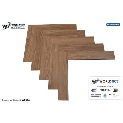 Sàn Gỗ Worldtics Xương cá 12mm W8916 – ảnh thật