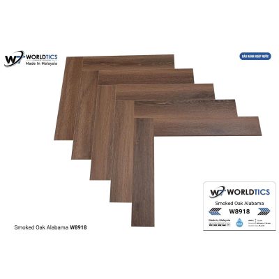Sàn Gỗ Worldtics Xương cá 12mm W8918 – ảnh thật