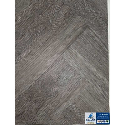 Sàn nhựa Aquaria AS7514 SPC xương cá 7,5mm – ảnh thật