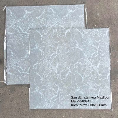 Sàn Nhựa Dán Keo Vuông Maxfloor VK-66911 (600×600mm) – ảnh thật