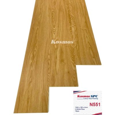 Sàn Nhựa Kosmos SPC 4mm N551 – ảnh thật