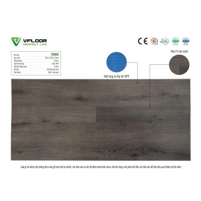 Sàn nhựa Vfloor Special VS954 9,5mm – ảnh tem thật