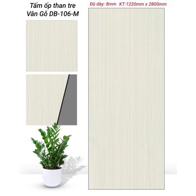 Tấm ốp tường than tre DB106-M