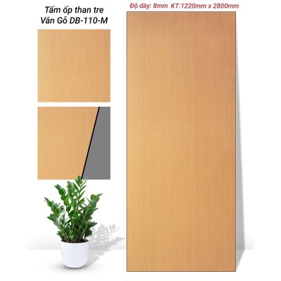 Tấm ốp tường than tre DB110-M