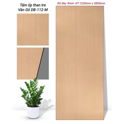 Tấm ốp tường than tre DB112-M