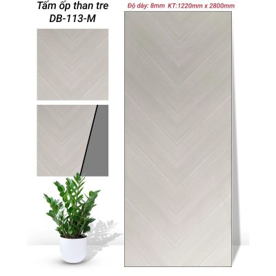 Tấm ốp tường than tre DB113-M