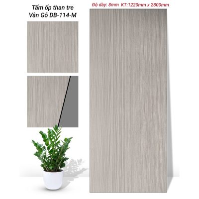 Tấm ốp tường than tre DB114-M
