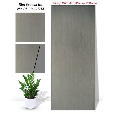Tấm ốp tường than tre DB115-M