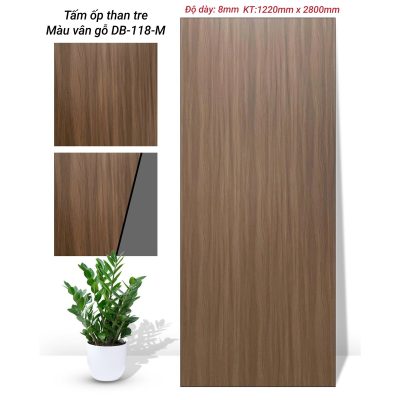 Tấm ốp tường than tre DB118-M