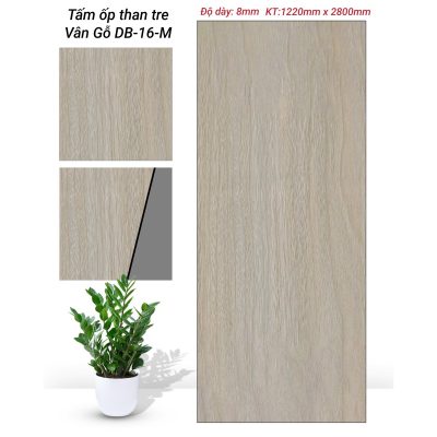 Tấm ốp tường than tre DB16-M